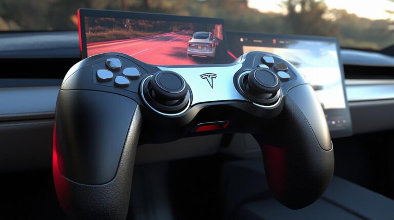 Manette de jeux sans fil Tesla Model 3 Y S X : le guide complet pour jouer pendant la recharge